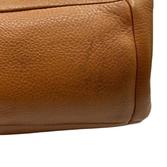 COACH Madison Phoebe Brown Leather 3 Compartment Slouchy Shoulder Bag - Picture 7 of 11